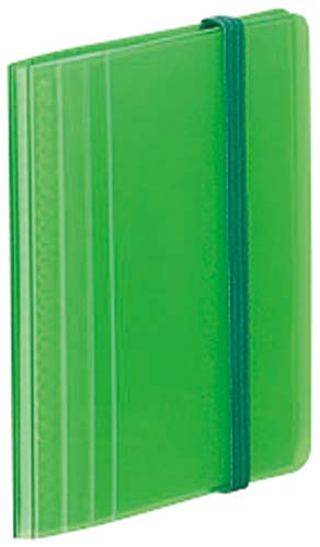 カードホルダー＜ノビータ＞ミニタイプ黄緑×１０冊画像