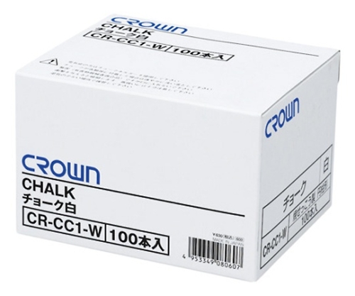 クラウンチョーク 白 1箱（100本入）画像