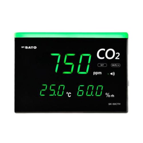 快適ナビ CO2モニター SK-50CTH 二酸化炭素濃度計 佐藤計量器製作所