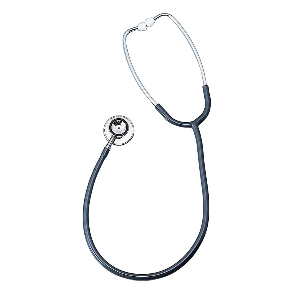 聴診器 内バネ式 ダブル グレー画像