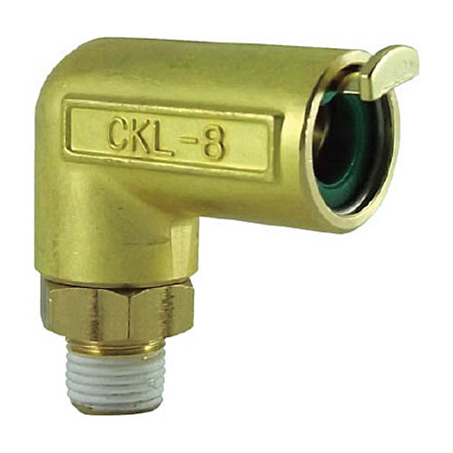 ﾀｯﾁｺﾈｸﾀｰｴﾙﾎﾞｺﾈｸﾀｰ(金属) R1/8 外径8mm 1個画像