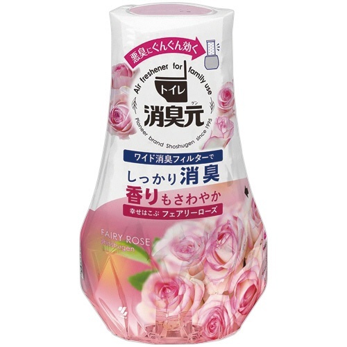トイレの消臭元 幸せはこぶフェアリーローズ 400mL 1個画像