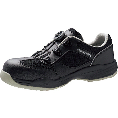 先芯入りｽﾆｰｶｰ ﾌﾟﾛﾃｸﾄｳｽﾞ5 PF-117Boa ﾌﾞﾗｯｸ 24.0cm 1足画像