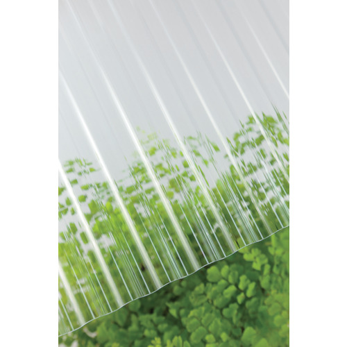 ﾎﾟﾘｶ波板 32波 8尺 610ｸﾘｱ 1枚画像