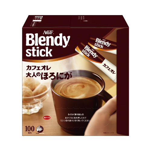 ブレンディスティックカフェオレ　ほろにが１００本画像