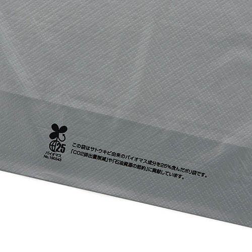 商品のお持ち帰りに！手抜き加工のポリ袋