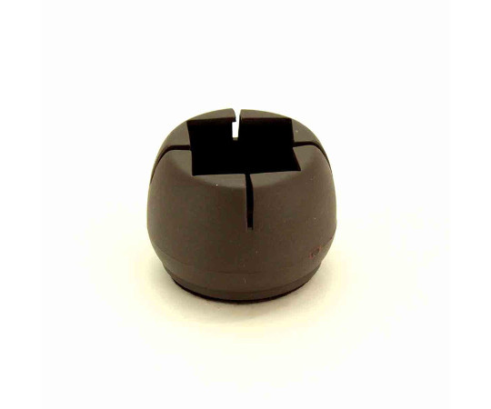 ワイドフェルトキャップ　角脚用　36-50mm　濃茶　4個入画像