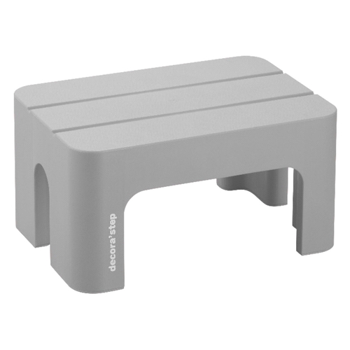 ステップ 台 踏み台 squ＋ デコラステップ S 幅39cm 高さ20cm ライトグレー画像