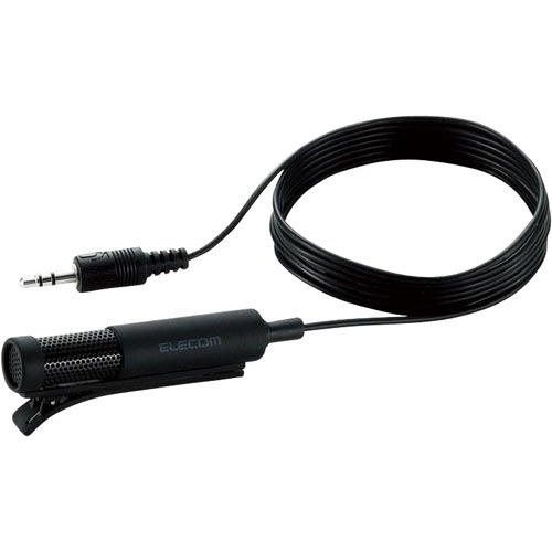 クリップ付きマイク　ＨＳ－ＭＣ０６ＢＫ