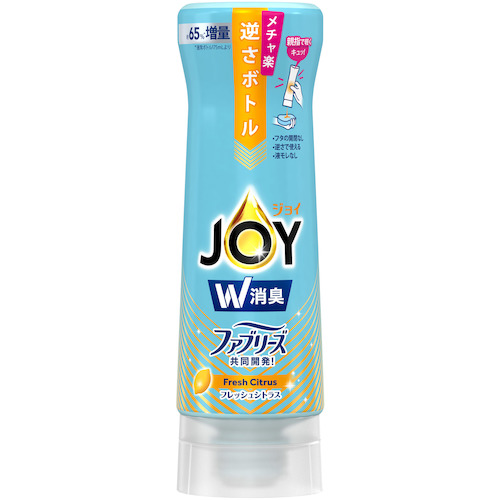 Ｐ＆Ｇ　ジョイ　Ｗ消臭　フレッシュシトラス　逆さボトル　本体　３００ｍｌ画像