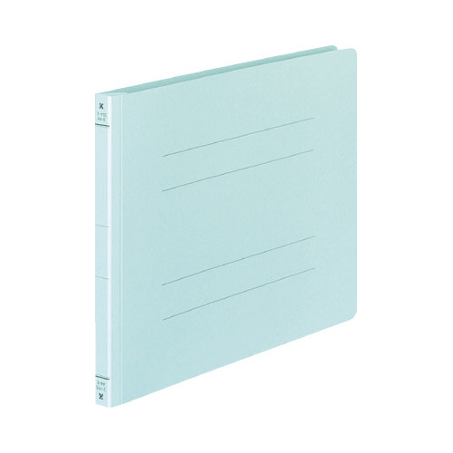 フラットファイル（Ｙタイプ）Ａ４横　青　１冊画像