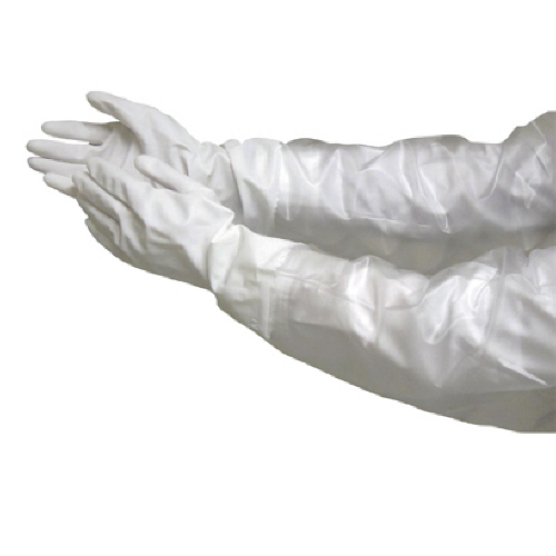 ﾄﾜﾛﾝ ﾋﾞﾆｽﾀｰ腕ｶﾊﾞｰ付うす手 S 1双画像