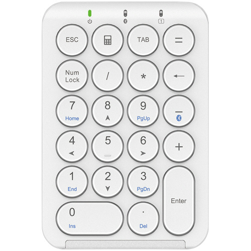 ﾃﾝｷｰ Bluetooth ﾎﾜｲﾄ 1個