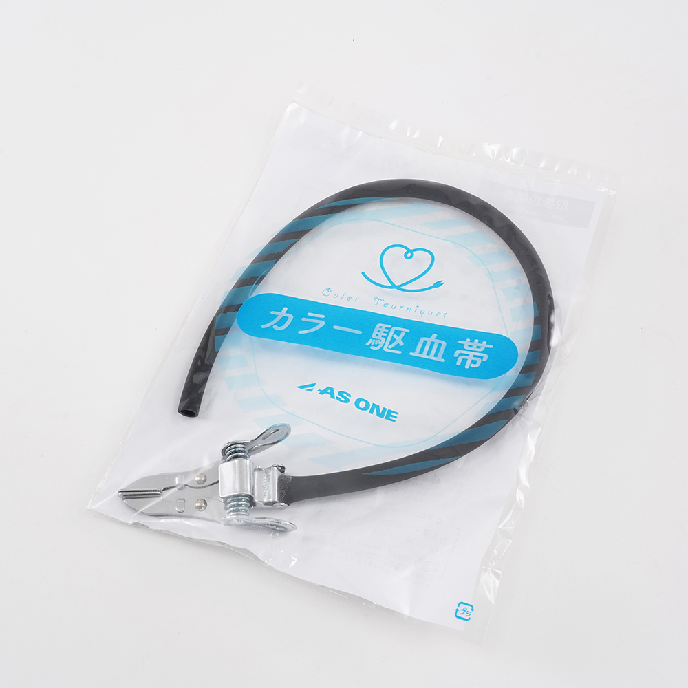 ナビス駆血帯 ラテックスフリー 金具セット 400mm ブラック画像