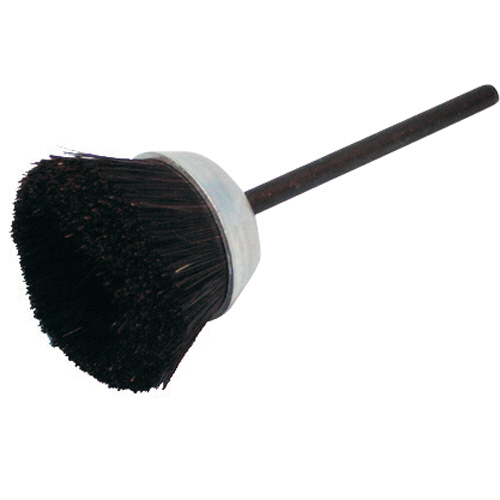 ﾜｲﾗｰﾐﾆﾁｭｱｶｯﾌﾟﾌﾞﾗｼ 黒馬毛 1袋(5本)画像