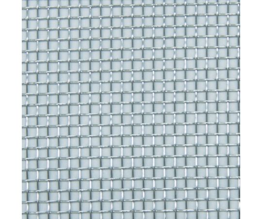 網戸張替え用防虫網 銀黒マジックネット 20メッシュ 91cm×2m 銀/黒 全体が見えるように広げられた防虫網、銀と黒の2色使いで20メッシュの細かさが確認できる状態