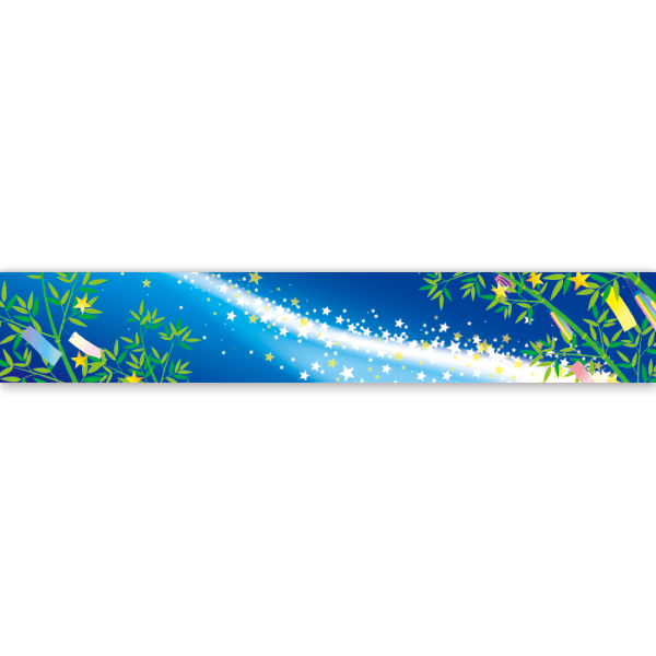 ラウンドシートS 七夕イメージ画像