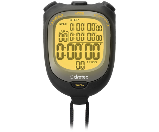 ストップウォッチ　スピールL　ブラック画像