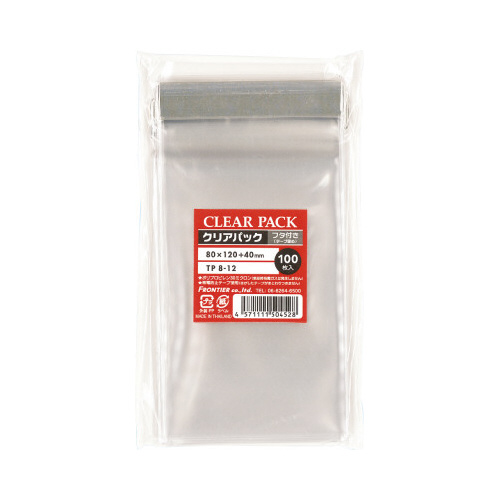ＯＰＰ袋テープ付アルミ剥離紙小物用Ｍ１００枚×１０画像