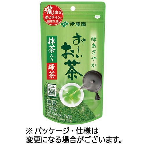 おーいお茶 抹茶入り緑茶 100g 1袋