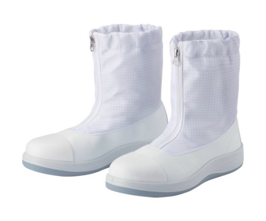 トウガード付　先芯入りクリーン静電靴　ハーフフード　26.5CM