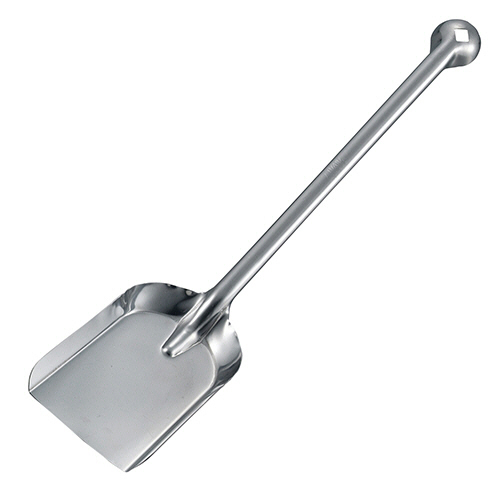 ｽﾃﾝﾚｽ 共柄炭十能 全長445mm 1本画像