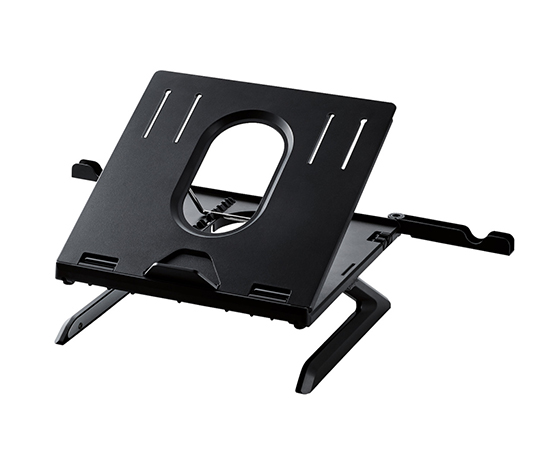 折りたたみノートPCスタンド（8段階・脚付）画像