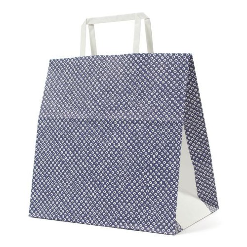 紙手提袋 平紐手提袋 H平26 シボリ パックタケヤマ [ケース販売]画像