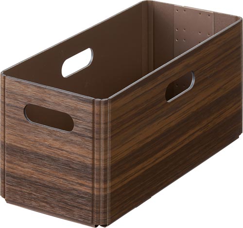 キ－ニ　スタッキングＵＢＯＸ　Ｓ　ブラウン　５個画像