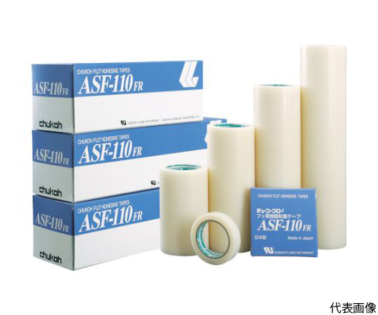 フッ素樹脂フィルム粘着テープ ASF-110FR 0.08t×10w×10m画像