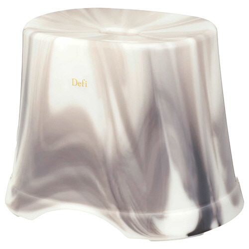 ﾃﾞﾌｨ 風呂いす 28cm ｽﾓｰｸ 1個画像