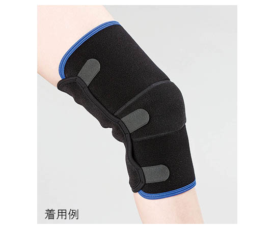 ひざ固定用ベルト コイルボーン付 1枚入 M ブラック画像
