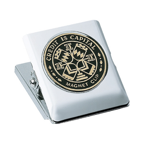 マグネットクリップ大　口幅４４ｍｍ　黒画像