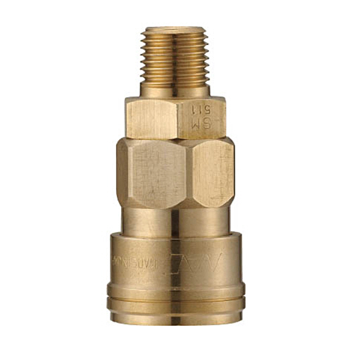 ｸｲｯｸｶｯﾌﾟﾘﾝｸﾞ AL型 真鍮 ﾒﾈｼﾞ取付用 1個画像