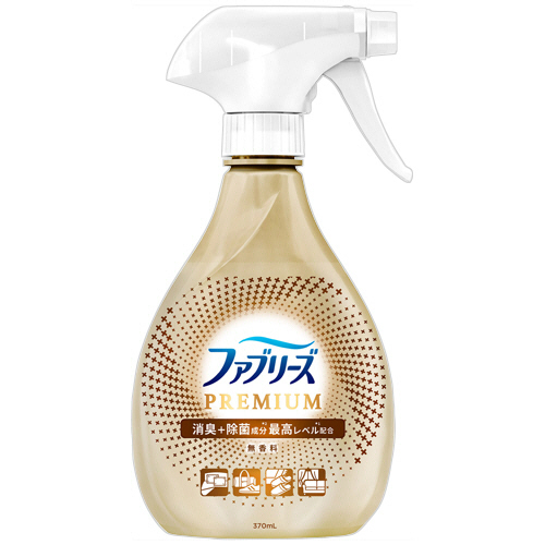 ﾌｧﾌﾞﾘｰｽﾞW除菌+消臭ﾌﾟﾚﾐｱﾑ 無香料 本体 370mL 1本