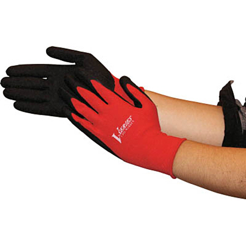 天然ｺﾞﾑ背抜き手袋 M 1双画像