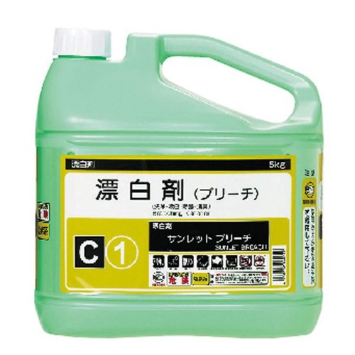 漂白剤 新サンレットブリーチ5kg 静光産業 [ケース販売]画像