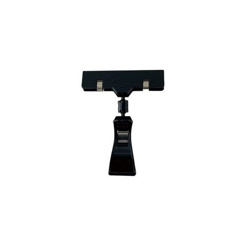 POPスタンド K_器具 46420 ポップクリップ ブラックH100 P・O・Pプロダクツ画像