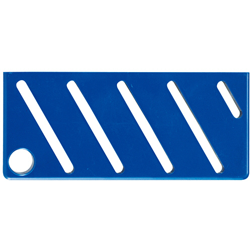 HACCP庖丁差用ｶﾗｰﾌﾟﾚｰﾄ A(斜め)ﾀｲﾌﾟ ﾌﾞﾙｰ 1枚画像