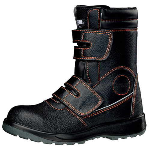 先芯入りﾊｲｶｯﾄ作業靴 ﾏｼﾞｯｸﾀｲﾌﾟ DSF-35 ﾌﾞﾗｯｸ 28.0cm 1足画像