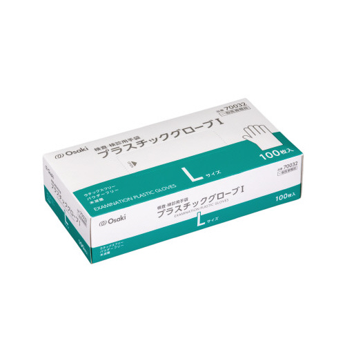 プラスチックグローブ　Ｉ　Ｌ　１００枚入画像