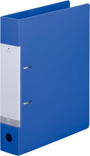 Ｄリング２穴ファイル　青Ａ４縦背幅５６ｍｍ画像