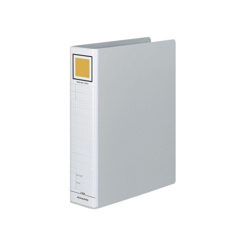 チューブファイル＜エコ＞銀Ａ４縦背幅７５ｍｍ画像