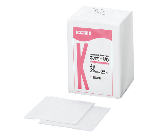 ネオガーゼC 250×250mm 4折 200枚入