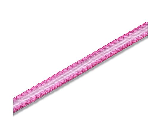 HEIKO ピコットリボン 9mm幅×20m巻 ピンク画像