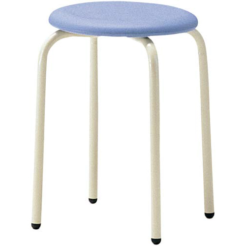 ブロースツール　高さ４２０　ブルー　６脚セット画像