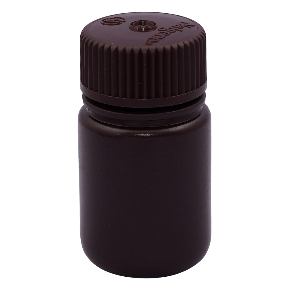 広口試薬ボトル　褐色　30mL 1袋（12本入)画像