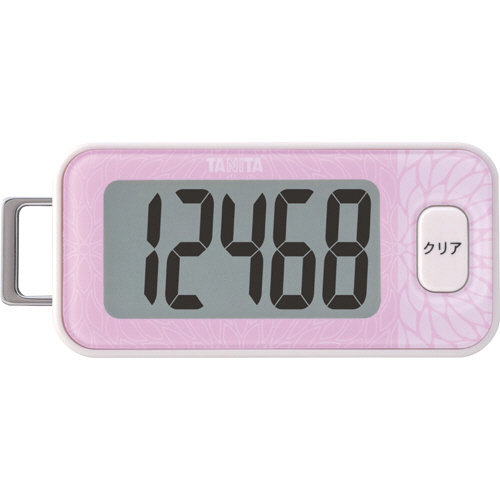 3Dｾﾝｻｰ搭載歩数計 ﾋﾟﾝｸ 1個画像