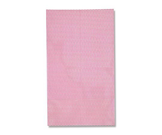 カウンタークロス　厚手　ピンク　10枚 ピンクの厚手クロスがパッケージに10枚収められている様子