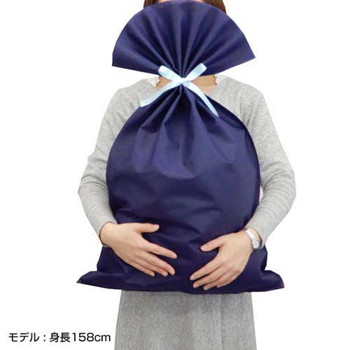 洋服や小物などのギフトラッピングに！厚手でシンプルな巾着袋